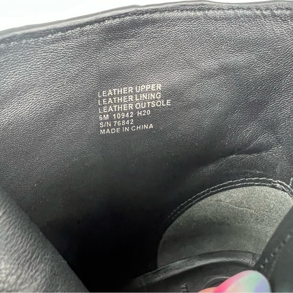 Tory Burch Brooke Leopard Calf Hair Ankle Heeled Booties 6 Brown/Tan/Black $398 - Picture 6 of 10